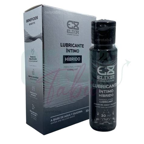 Lubricante Hibrido Elixir A Base De Agua Y Silicona 30ml Luegopago