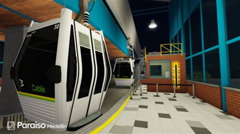 Paraiso Medellin Metro Bus Metrocable Roblox