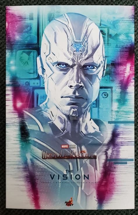 Hot Toys Wandavision White Vision 1 6 Scale Figure The Toys Time Forgot