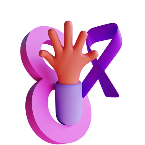 Female Ribbon international womens day 22537954 PNG