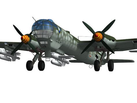 Heinkel He 177 Greif 3D Model CGTrader