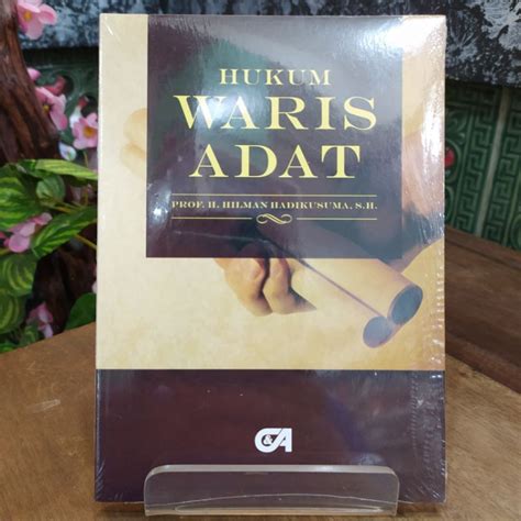 Adat Waris Law Dr Hilman Hadikusuma S H Shopee Malaysia