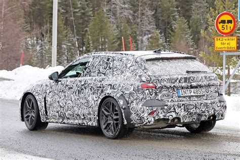 New Audi Rs Avant Phev Spied Will Challenge Mercedes Amg C With