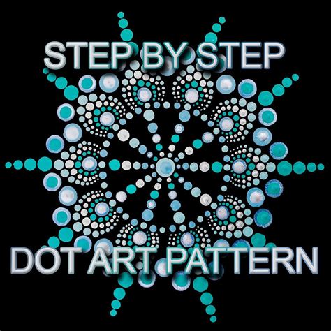 Dot Art Pattern Canvas 15 - Downloadable PDF - Mandala Dotting ...