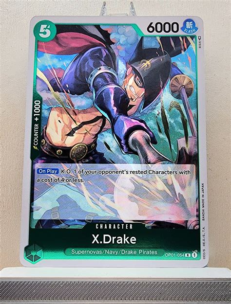 One Piece English! 1x X Drake (OP01-054 - Rare) – KAWAIII SUSHI