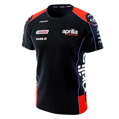 Official Aprilia Racing Ts Team Ixon T Shirt Ebay