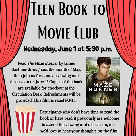 Movie Club Brainerd Memorial Library