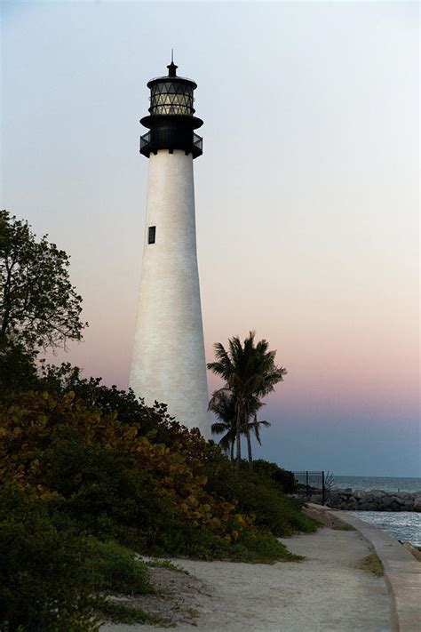 Key Biscayne Lighthouse by Steven Trainoff Ph.d.