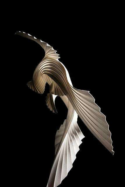 Bird Richard Sweeney Paper Art Sculpture Art Paper Sculpture