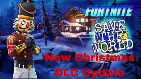 Fortnite New Save The World Christmas Dlc Update Holly Jolly Ransom Showcase And Available Now