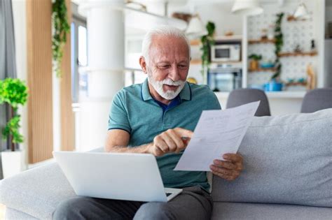 Premium Photo Surprised Laughing Happy Old Mature Retired Man Looking