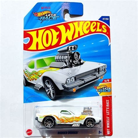 HOT WHEELS Putih 風火輪羅傑道奇白 C 蝦皮購物