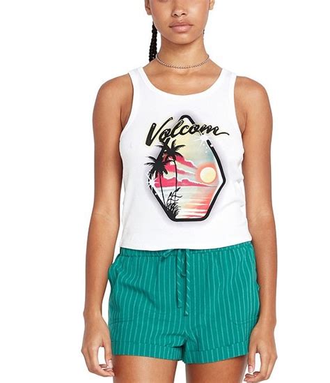 Volcom That One Graphic Baby Tank Top Dillards