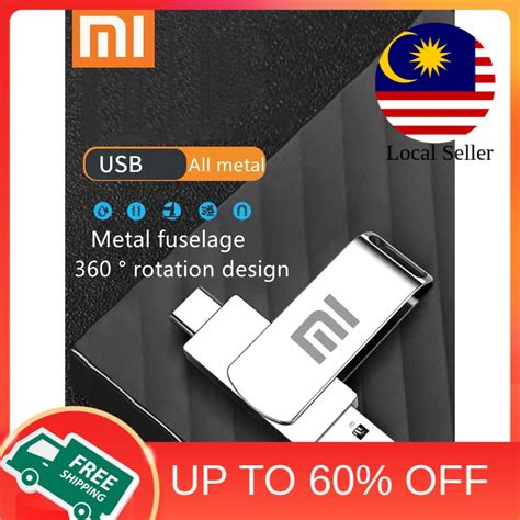 Local Seller Xiaomi S 2TB Metal Dual OTG USB Pendrive Your Portable