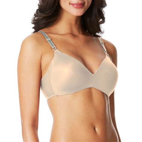 Warners No Side Effects Underarm Smoothing Comfort Wireless Lightly Lined T Shirt Bra 1056 B