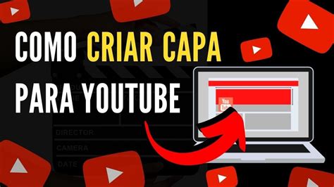 Como CRIAR CAPA para Youtube Grátis PASSO A PASSO YouTube