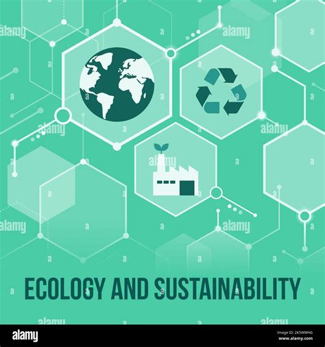 Ecology Sustainability And Environmental Care Conceptual Abstract