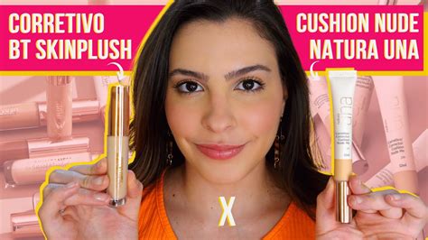 Novo Corretivo Bt Skinplush X Corretivo Cushion Nude Me Natura Una