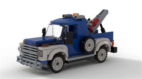 LEGO MOC Tow Truck by DC_Customs | Rebrickable - Build with LEGO