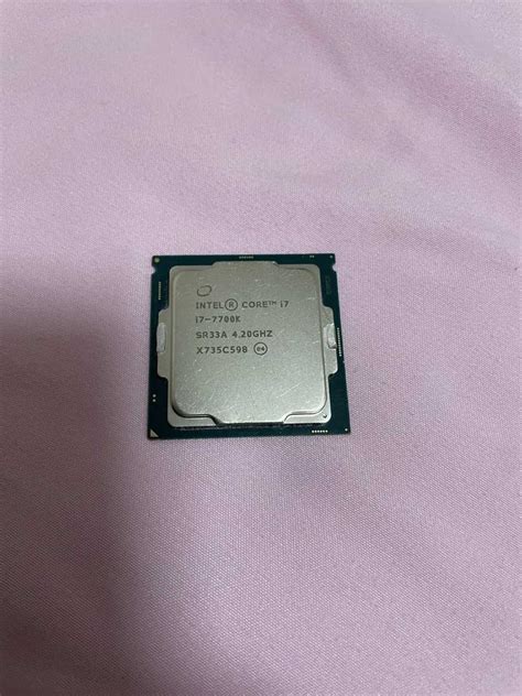 Yahooオークション 送料無料 Intel Core I7 7700k