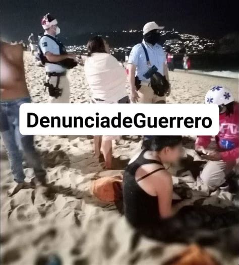 Por Salvar A Su Hijo Y Esposa En Playa De Acapulco Muere Ahogado