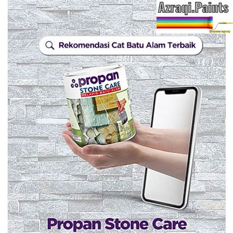 Jual Propan Stone Care Cat Pelapis Batu Alam Liter Shopee Indonesia