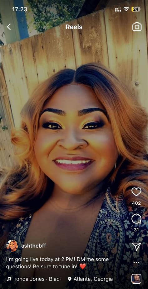Ashely Is Going Live On Instagram At 2pm Eastern With An Update On Her