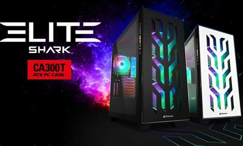 Sharkoon Elite Shark Ca T Spacious E Atx Tower Now Available