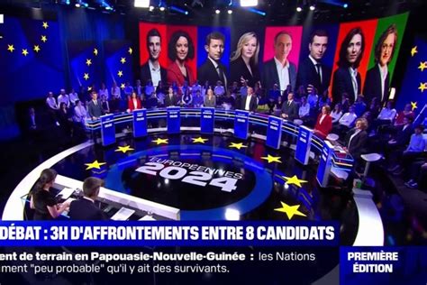 Débat crucial sur BFM TV à 13 Jours des élections européennes