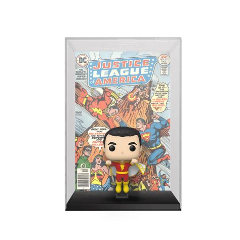 Buy Pop Comic Covers Justice League Of America Shazam No 137 At Funko