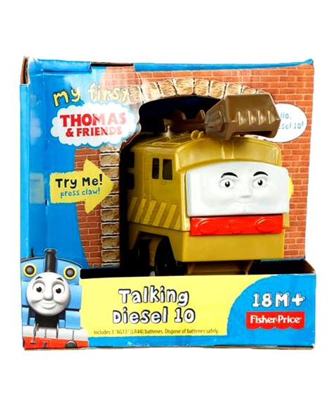 PRE OWNED Thomas & Friends Fisher Price Talking Diesel 10 - 2014– Toys ...