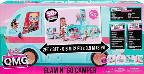 Купить ЛОЛ Автобус ОМГ Голубой 2023 | LOL OMG Glamper Fashion Camper