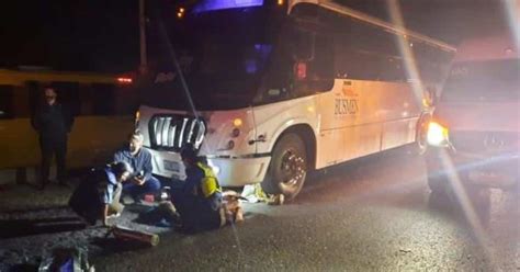 Camión de transporte de personal atropella a joven en el Periférico Oriente