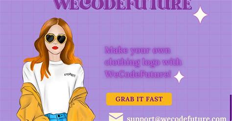 Make Your Own Clothing Logo With Wecodefuture Album On Imgur