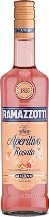 Ramazzotti Aperitivo Rosato Ml Ramazzoti Sabor Licor De Frutas