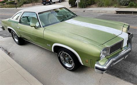 Stored For Years 1975 Oldsmobile 442 Barn Finds