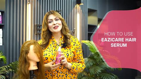 How To Use Eazicare Hair Serum The Best Way To Apply Hair Serum Youtube