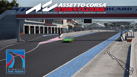 ACC Ferrari 488 GT3 Paul Ricard Setup YouTube