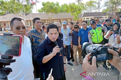 Erick Thohir Memastikan Motogp Sirkuit Mandalika Digelar Oktober