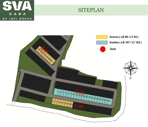 Siteplan Sva Casa Sawangan By Ispi Group