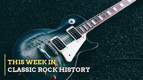 This Week In Classic Rock History 92KQRS KQRS FM