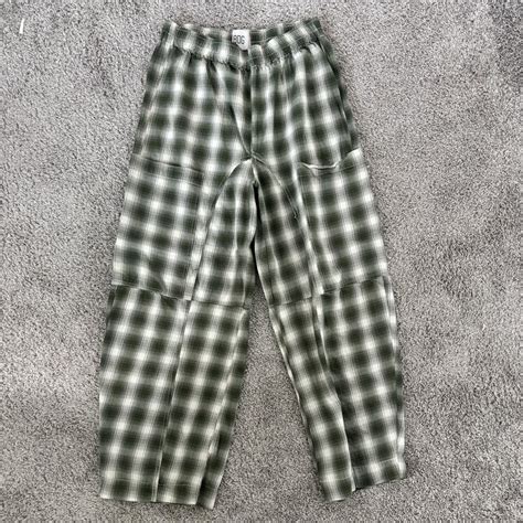 Bdg Plaid Deep Pocket Pants Depop