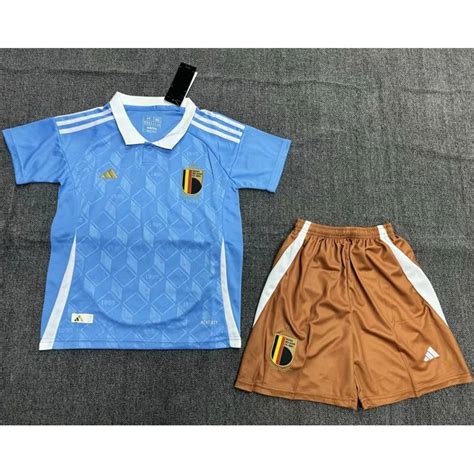 Conjunto De Niños Belgica Segunda Equipación 2024