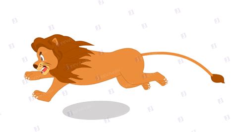 Lion Animated Character JLRCA01 (Lion Run Cycle Animation) – Jeevaedu