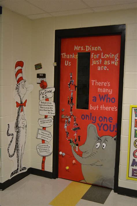 My Dr Seuss Themed Teacher Appreciation Door Teacher Appreciation