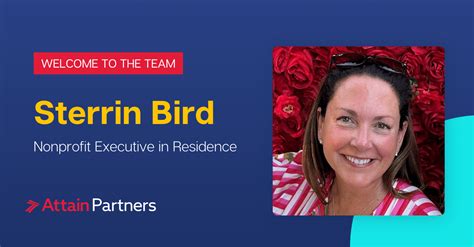 Meet Nonprofit Expert Sterrin Bird Attain Partners