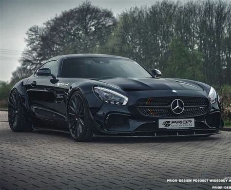 Murdered Out Mercedes Amg Gt Coupe Night Edition Heads To 41 Off