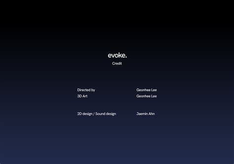 evoke behance
