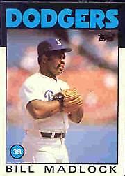 1986 DODGERS Topps Tiffany 470 Bill Madlock EBay