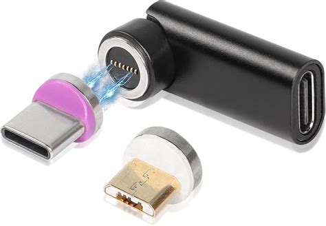 Sinloon Usb C Micro Magnetic Adapter Degrees Pins Type C Micro